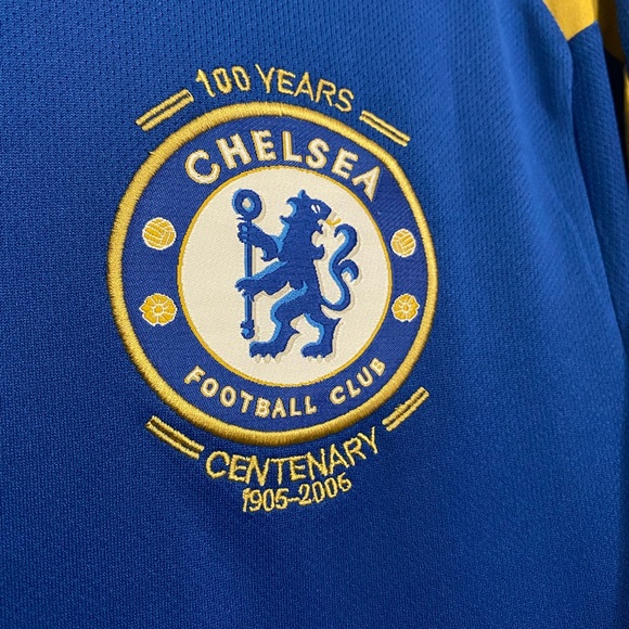 Chelsea 2005/2006 Drogba centenary home jersey - Picture 3 of 5